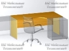 Угловой офисный стол (160(60)х90(72)х72)